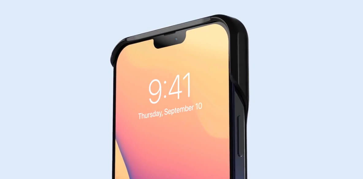 iPhone 12のノッチ