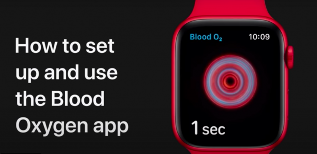Apple Watch Series 6　血中酸素濃度センサー